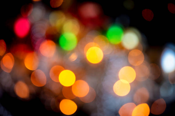 Defocused colourful lights Defocused colourful light backgrounds drunk visual stock pictures, royalty-free photos & images