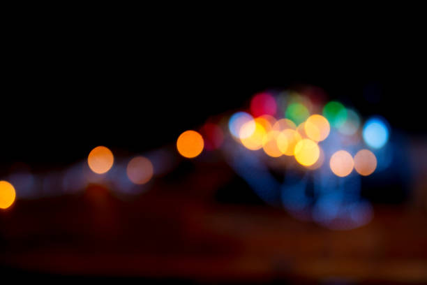 Defocused colourful lights Defocused colourful light backgrounds drunk visual stock pictures, royalty-free photos & images