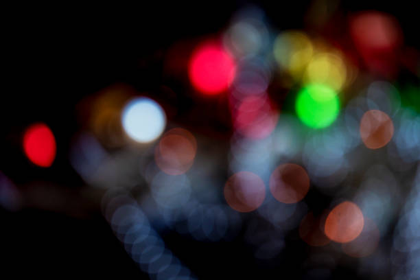 Defocused colourful lights Defocused colourful light backgrounds drunk visual stock pictures, royalty-free photos & images
