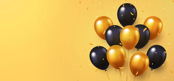 Ilustración de Celebración Fondo Del Festival Con Globos De Helio Saludo Banner O Póster Con Oro Y Negro Realista Globos Voladores Vectoriales 3d y más Vectores Libres de Derechos de Globo - Ilustración de Celebración Fondo Del Festival Con Globos De Helio Saludo Banner O Póster Con Oro Y Negro Realista Globos Voladores Vectoriales 3d y más Vectores Libres de Derechos de Globo -