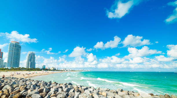 istock South Beach shore seen from South Pointe Pier 1166018884