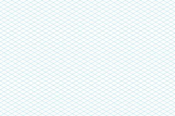 Basic lines for creating an isomatric vector. The top view looks beautiful. Basic lines for creating an isomatric vector. The top view looks beautiful. grid pattern stock illustrations