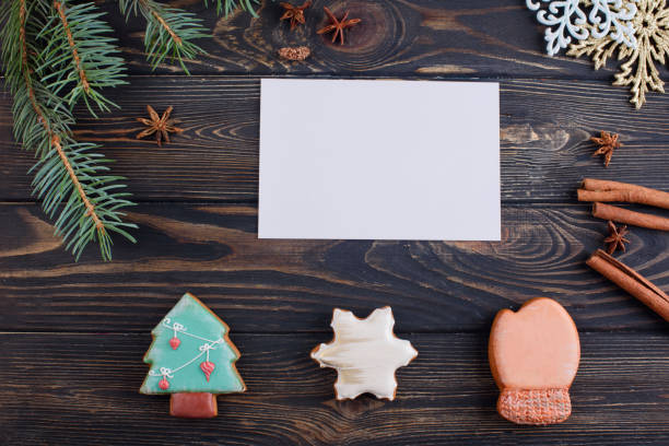 istock Christmas baking. Christmas spices and nuts on rusty stone table. Top view with copy space. 1166029598