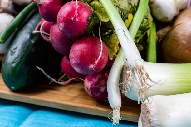istock Fresh vegetables displayed in a pile. Calgary, Alberta, Canada 1166031802