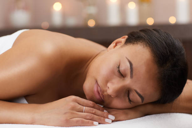 istock Young Woman Enjoying Spa 1166039679