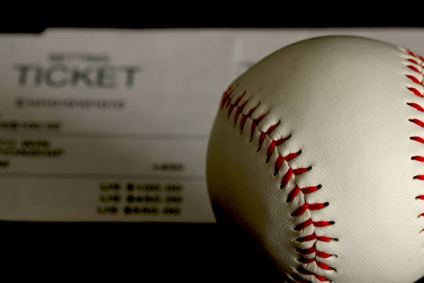 Baseball Bet stock photo