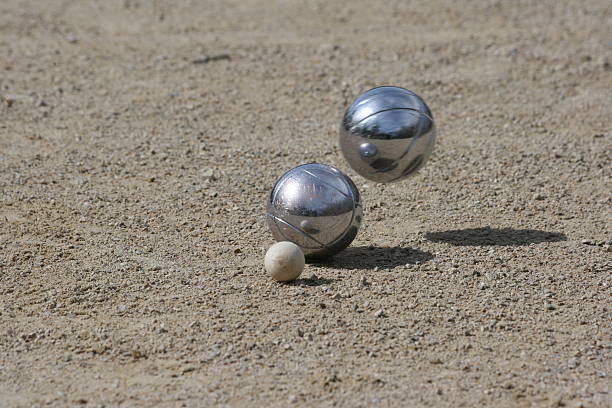 Pétanque - foto de acervo