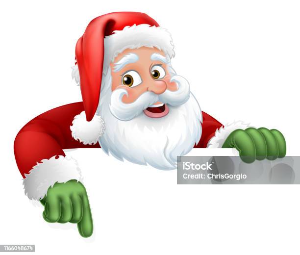 Santa Claus Christmas Cartoon Character Stock Illustration - Download Image Now - Santa Claus, Christmas, Cartoon