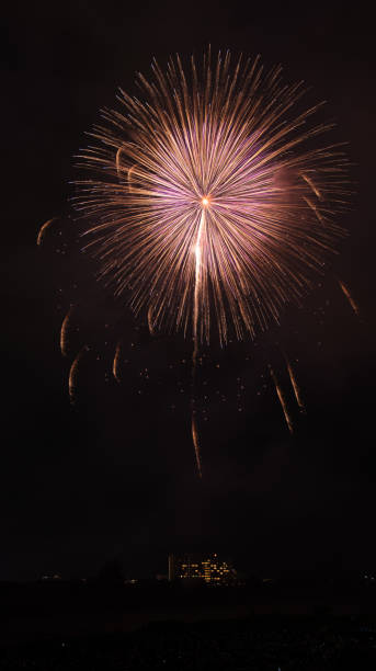 istock A display of colorful fireworks are very beautiful 1166048743