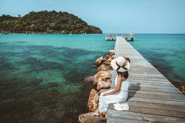istock Woman summer relax vacation 1166051471