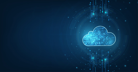 Cloud Computing Conceptabstract Cloud Connection Technology Background ...