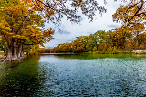 ガーナー州立公園 (テキサス州) - landscape usa vibrant color riverbank ストックフォトと画像