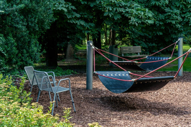 istock Three possibilities of seating in a public park 1166063851