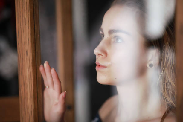 istock A nice young girl with wet hair 1166064274