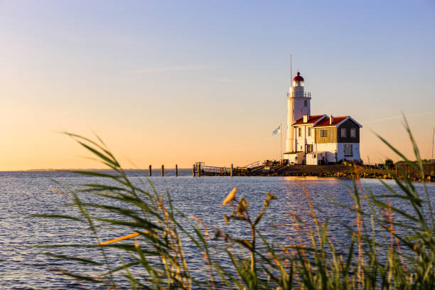 istock Lighthouse Horse of Marken 1166069063