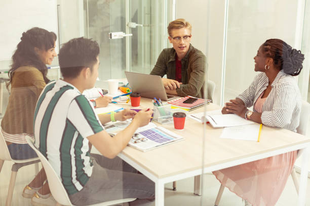 istock Delighted young people talking about their exams 1166070951