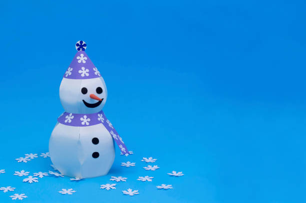 istock 3d paper snowmen for christmas decor 1166071904