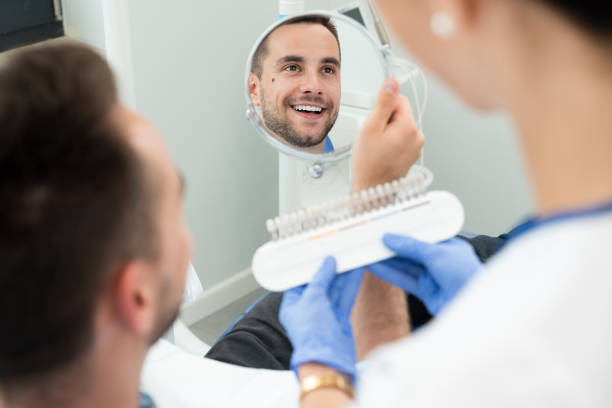 istock Handsome young man in stomatology clinic 1166082481