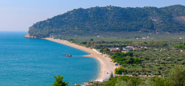 istock View on Mattinata beach, Puglia, Italy 1166087398