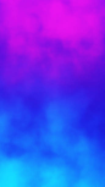 istock Pink and blue abstract cloud of smoke pattern 1166093297