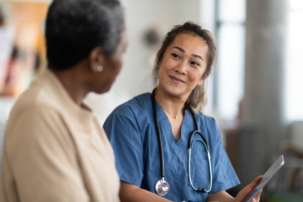 istock Doctor and patient having a conversation 1166110868