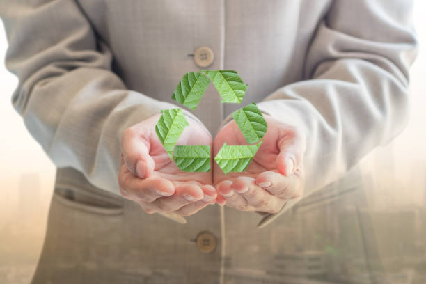 istock Ecological friendly - CSR corporate social responsibility concept: Elements of this image furnished by NASA 1166111193