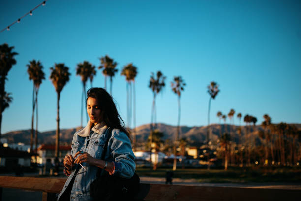 istock sunset above the Santa Barbara boardwalk 1166112389