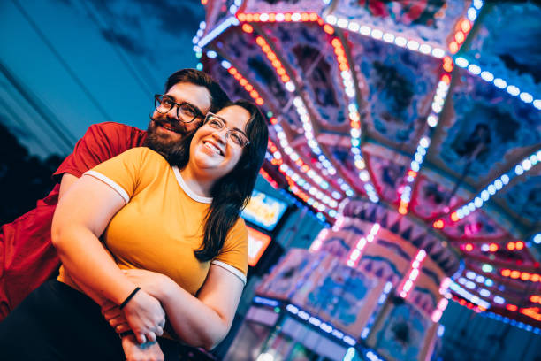istock Fun at the amusment park 1166114509