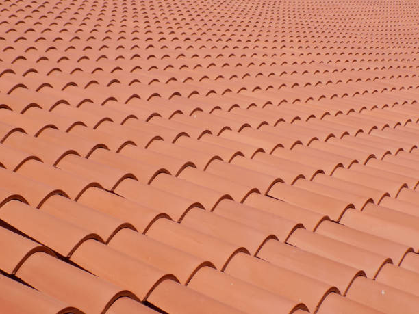 istock Roof covered with tiles as a wallpaper 1166116016