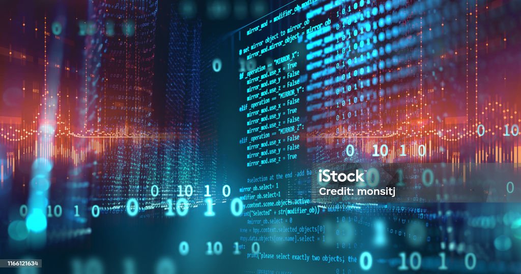 Programming Code Abstract Technology Background Of Software Developer ...