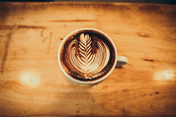 istock Hot Coffee in the cafe Coffee cup in the cafe bar 1166137066