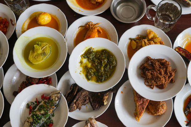 istock various kinds of food from Padang 1166146981