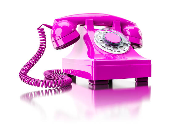 istock old pink dial-up phone 1166147820