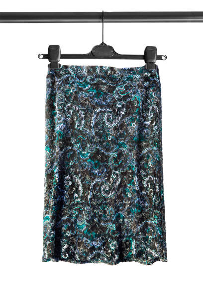 istock Skirt on hanger isolated 1166148151