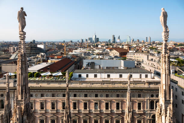 istock aerial view over Milan Italy 1166149388