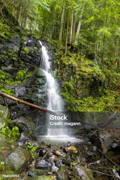 Zweribach Waterfalls South Germany Stock Photo - Download Image Now - Accidents and Disasters, Avalanche, Backgrounds