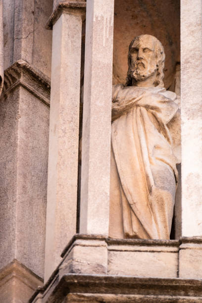 istock statue at Cathedral Milan Italy 1166149997