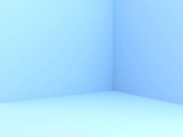 Empty Wall background,Blue wall background