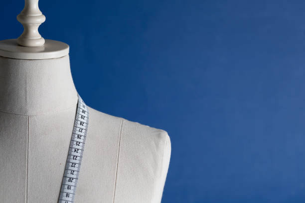 テーラー・マネキン - mannequin dressmakers model tape measure textile ストックフォトと画像