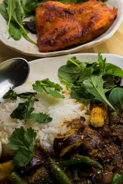 istock Spice curry and Tandoori chicken 1166153500