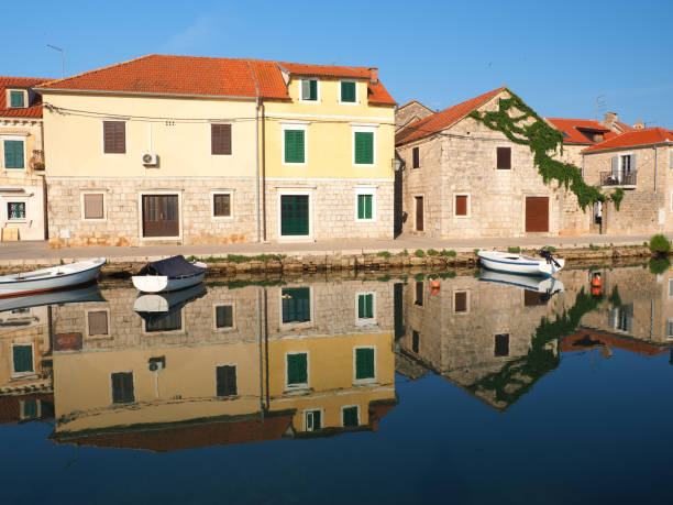 istock Morning tranquility in Vrboska 1166170098