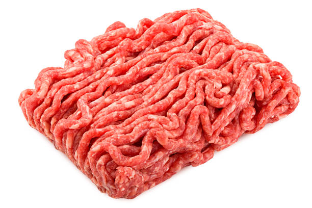 istock minced meat, pork, beef, forcemeat, clipping path, isolated on white background, full depth of field 1166171385