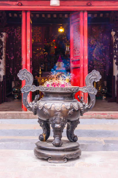 istock Temple at Hoan Kiem Lake, Hanoi, Vietnam 1166176229