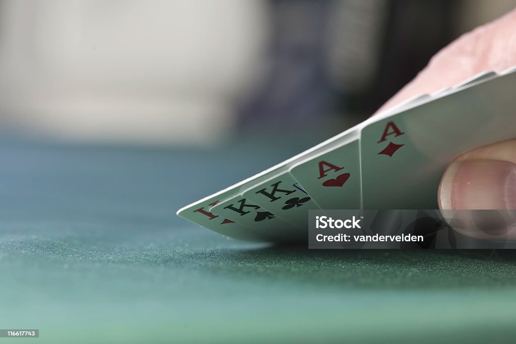 Full-póquer - Foto de stock de As libre de derechos