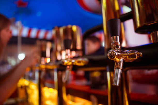 istock Close-up  beer tap in pub 1166182322