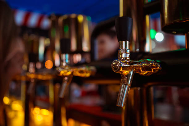 istock Close-up  beer tap in pub 1166182344