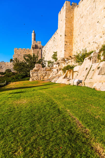 istock The fortress wall of old Jerusalem 1166185521