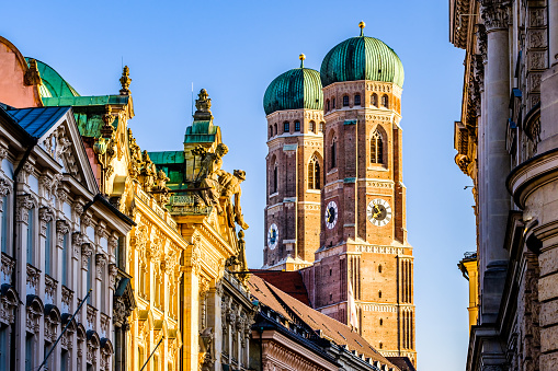 Famous Munich Cathedral - Church of Our Lady