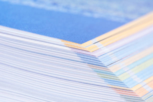 istock Macro of book page corner 1166193372
