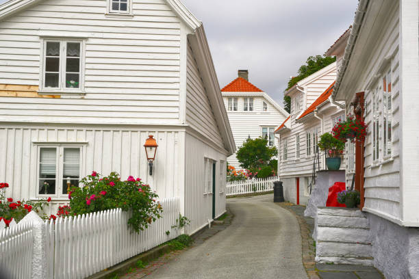 istock Norwegian town Skudeneshavn 1166197614